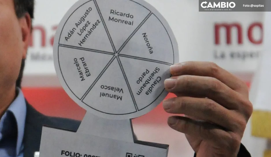 Hoy dará a conocer Morena al ganador de la encuesta hacia la elección presidencial