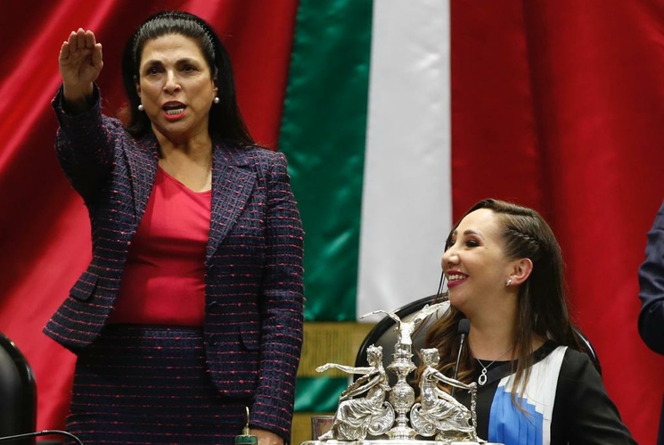 Cámara de Diputados y Senado ratifican a Marcela Guerra y Ana Lilia Rivera en la Mesa Directiva