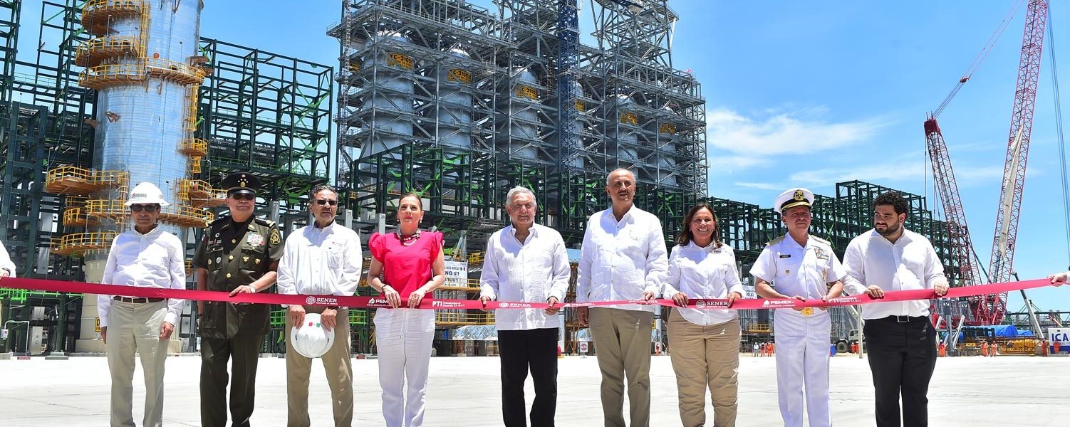 Ahora si, en febrero Dos Bocas producirá su máxima capacidad, anuncia AMLO