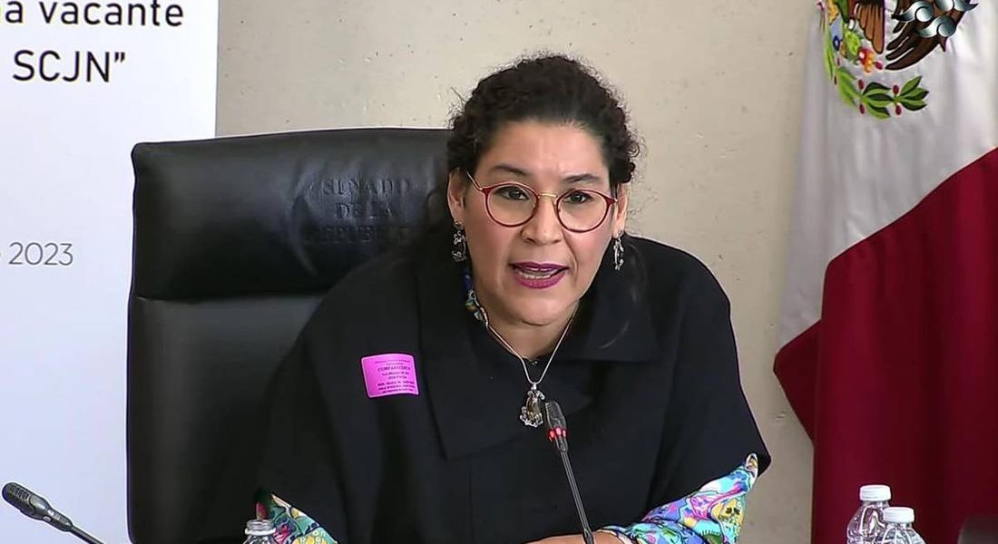 Denuncian a Lenia Batres por restringir a usuarios en X