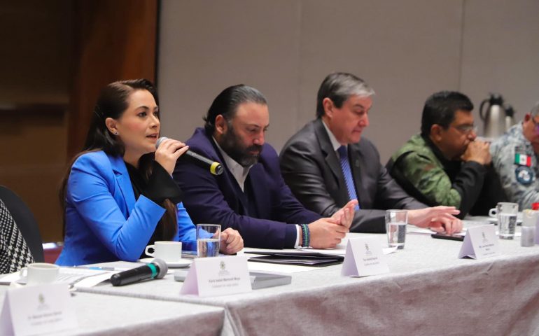 ESTE AÑO SE REFORZARÁ EL “BLINDAJE AGUASCALIENTES” CON NUEVOS POLICÍAS Y MEJOR EQUIPAMIENTO, ADELANTA TERE JIMÉNEZ