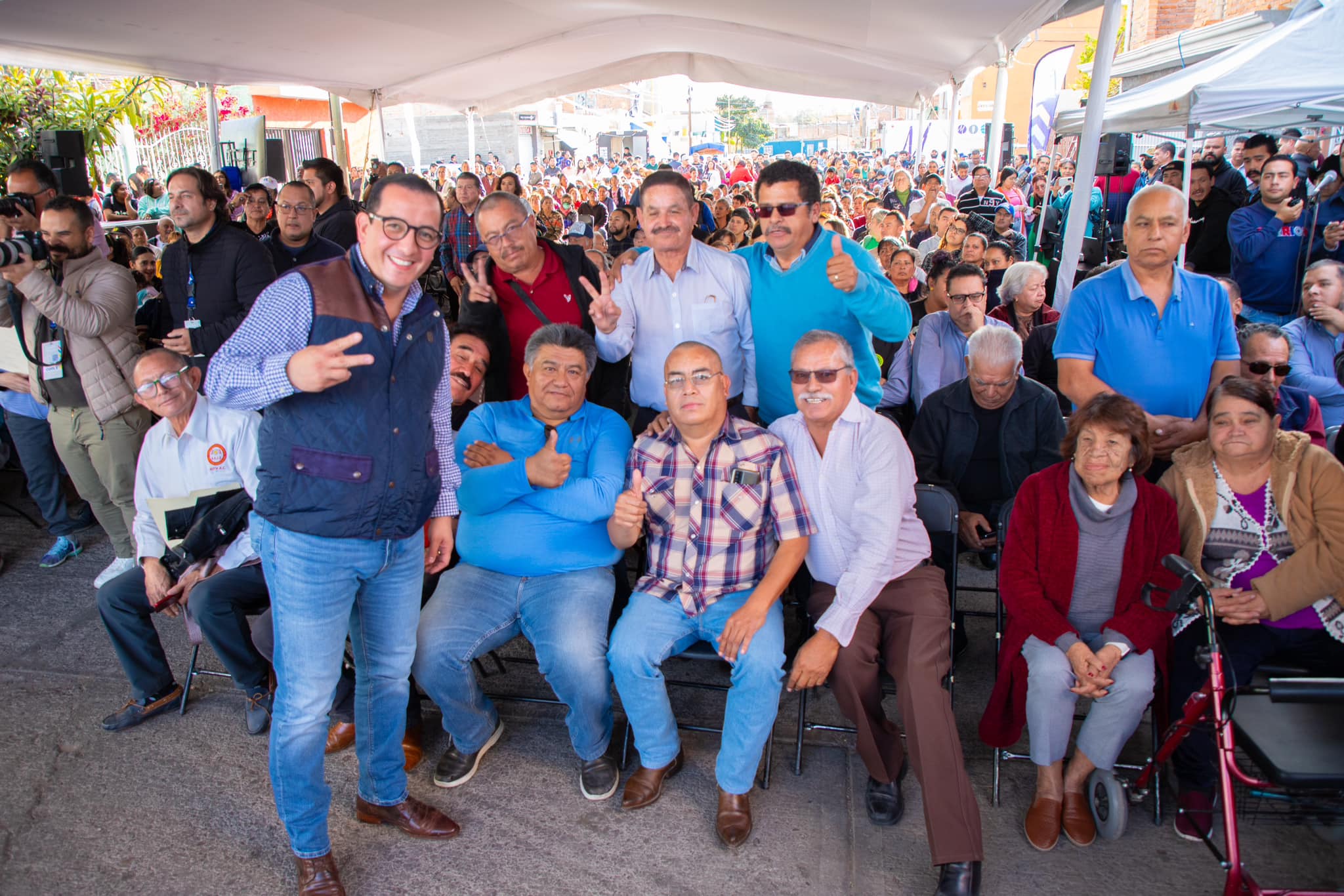 Arranca obra en Av. Ojocaliente con el respaldo de la Gobernadora Tere Jiménez y el Diputado Max Ramírez.