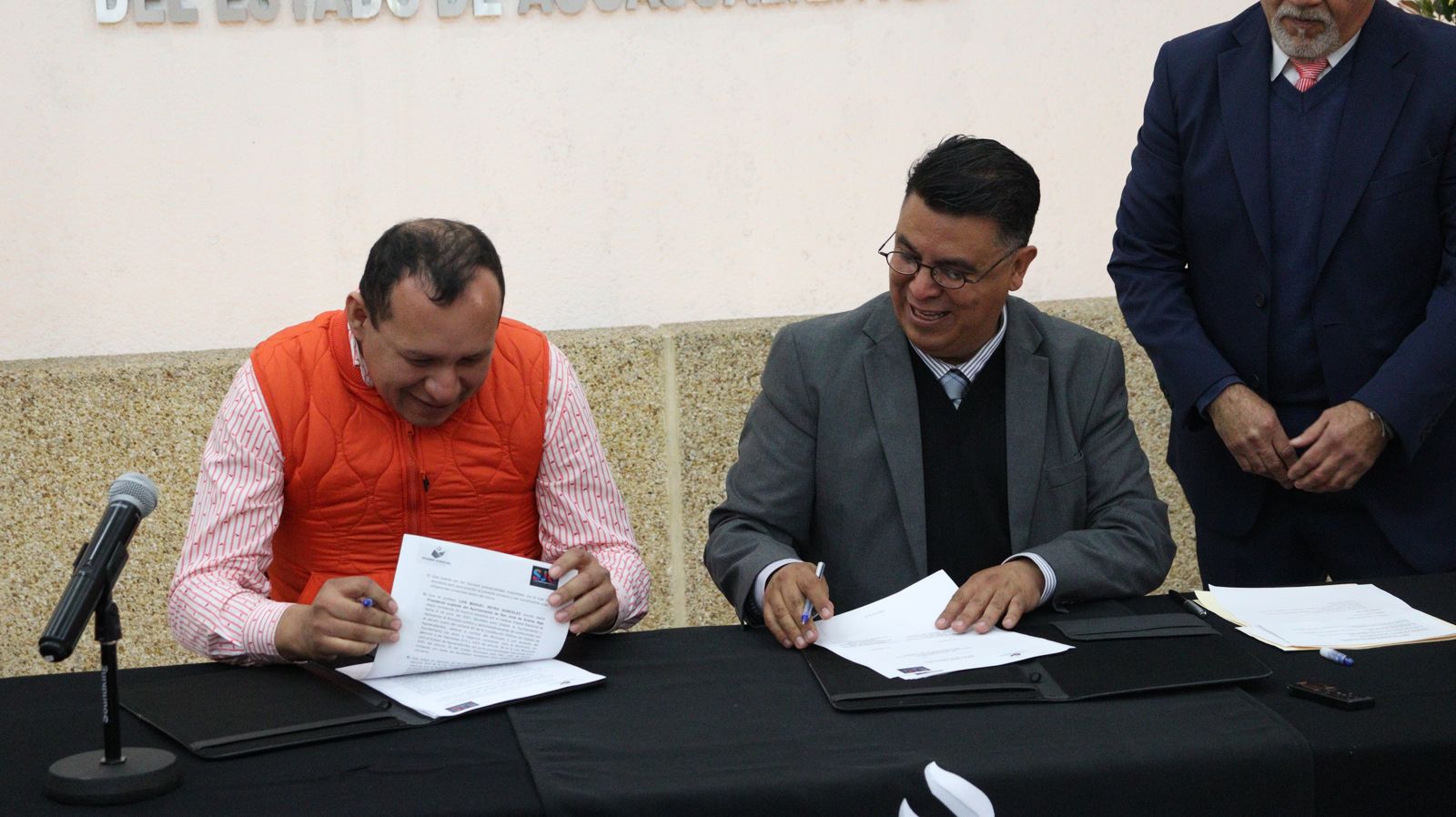 Signan convenio de colaboración PJE-SJG