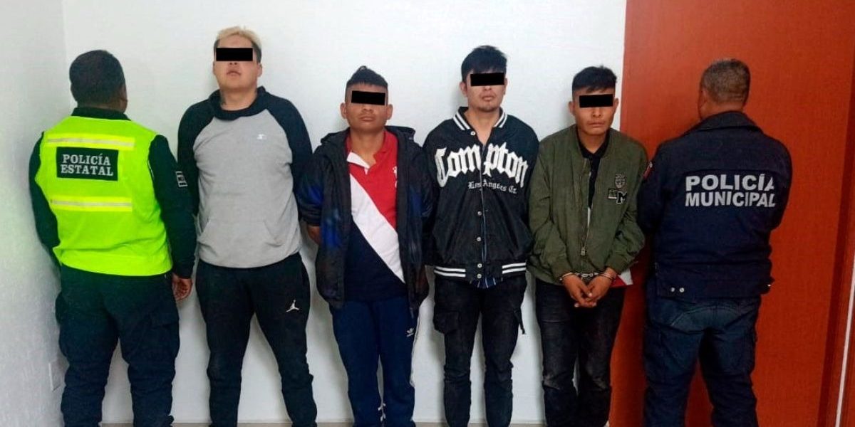 Detienen a 4 integrantes de La Familia Michoacana en Edomex