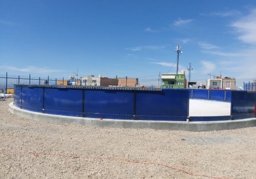 AVANZA CONSTRUCCIÓN DE MEGA TANQUE DE AGUA POTABLE MUJERES ILUSTRES