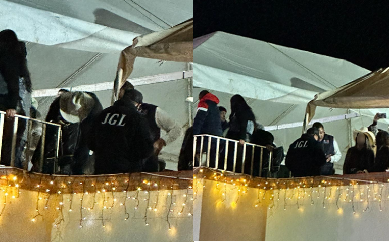 ¿QUIÉNES ERAN LOS DE LA CHAMARRA CON LETRAS ‘JGL’?