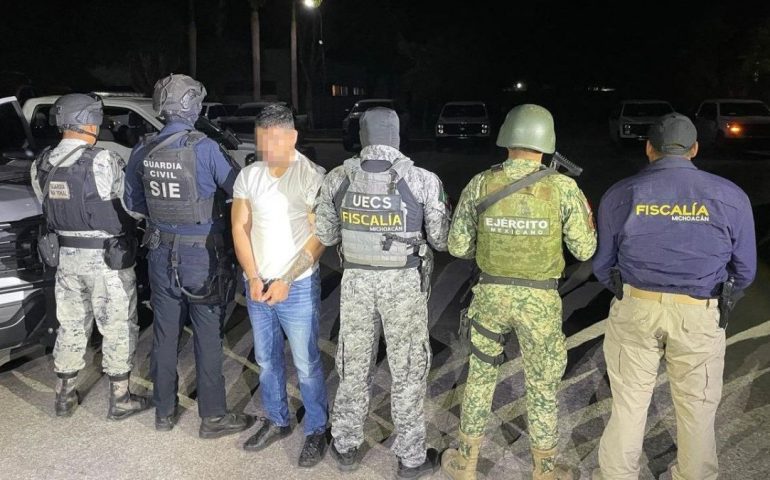 Detienen a «La Peggy», extorsionador de limoneros en Michoacán