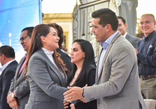 PRESENTA LEO MONTAÑEZ NUEVO EQUIPAMIENTO MUNICIPAL