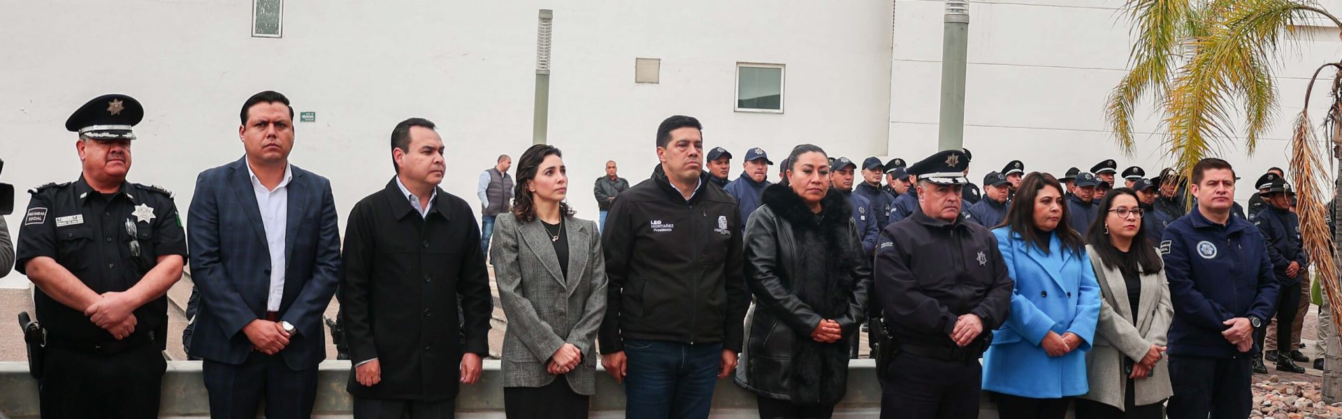 RINDE MUNICIPIO DE AGUASCALIENTES HOMENAJE A POLICÍAS CAÍDOS EN EL CUMPLIMIENTO DEL DEBER