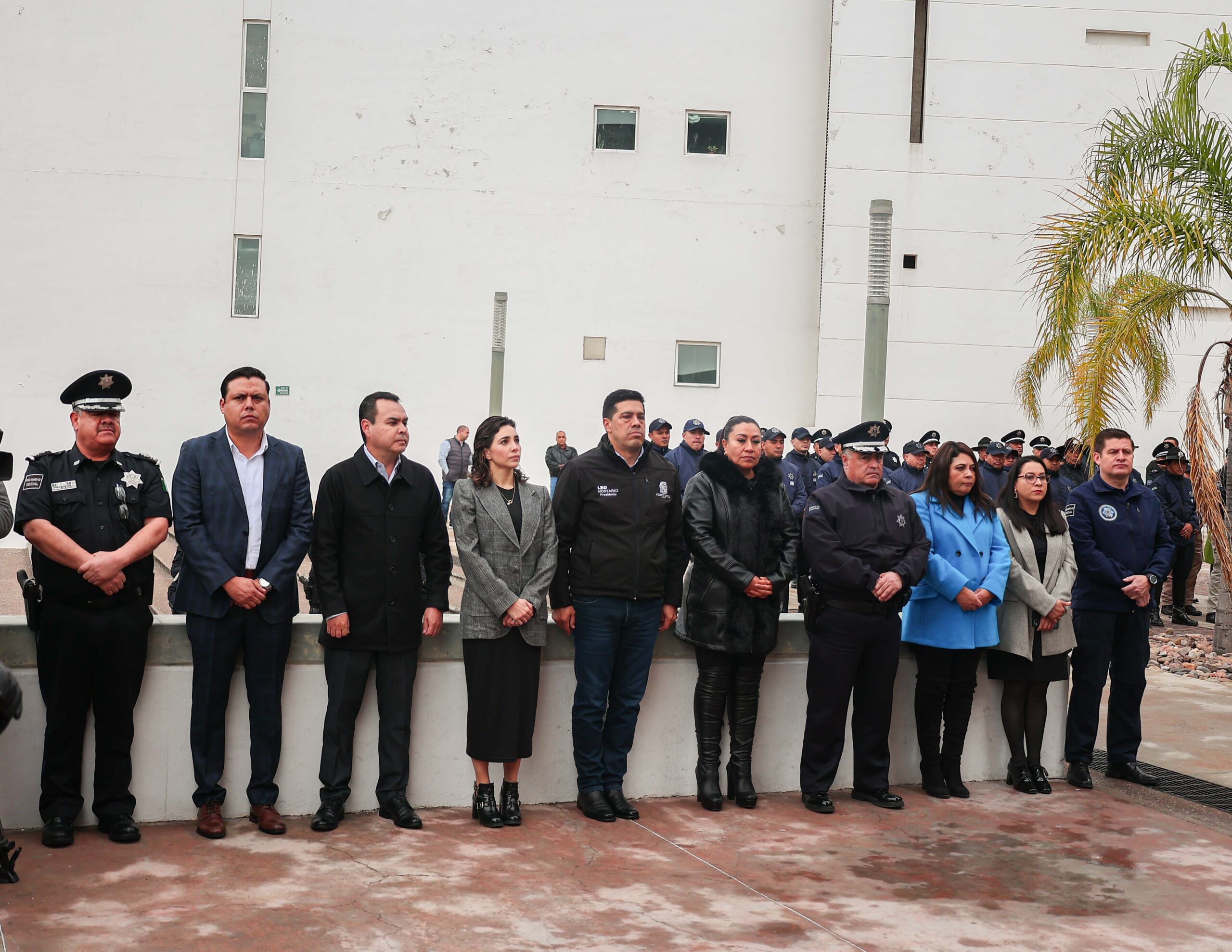 RINDE MUNICIPIO DE AGUASCALIENTES HOMENAJE A POLICÍAS CAÍDOS EN EL CUMPLIMIENTO DEL DEBER