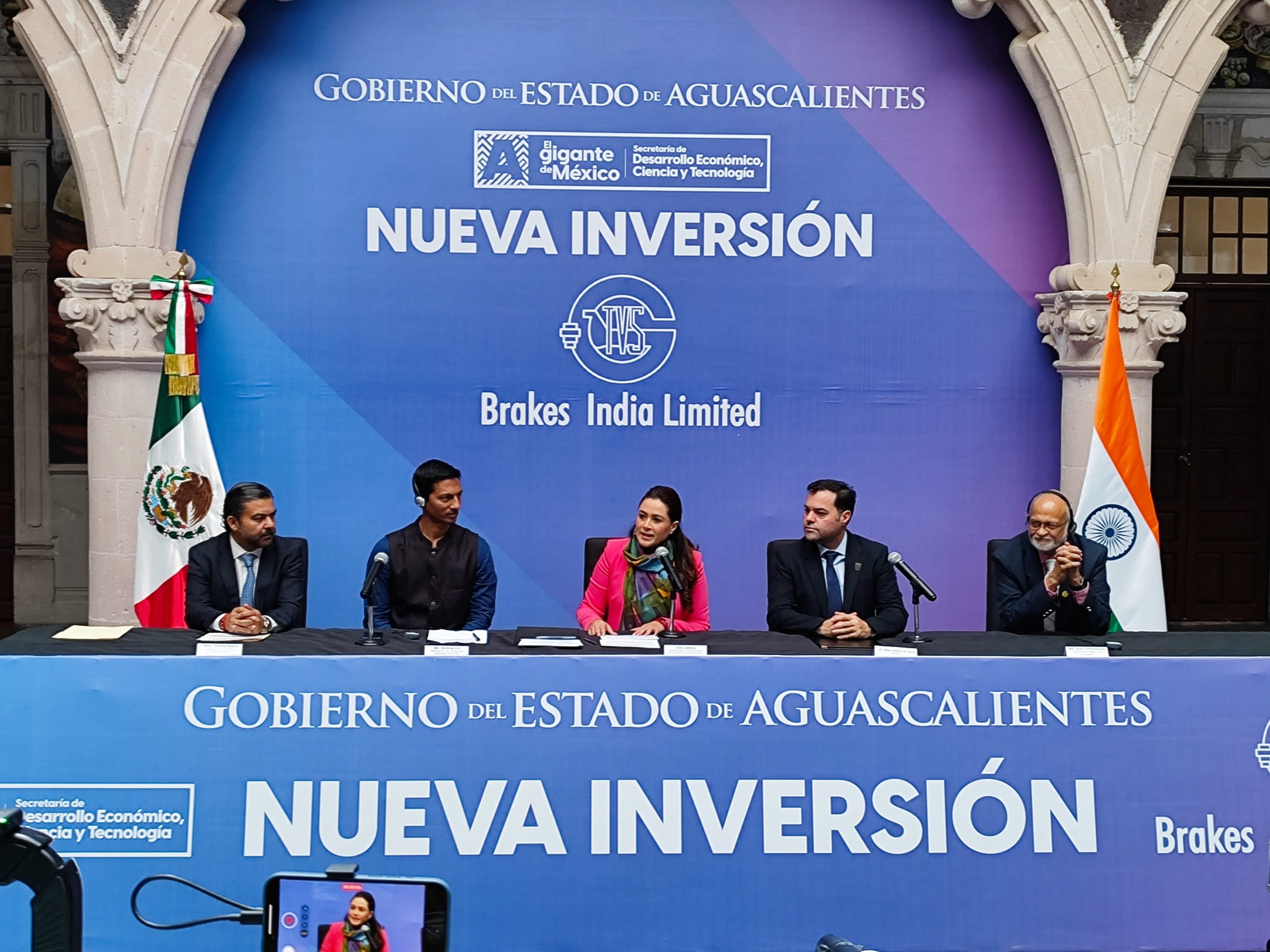 “NUEVA INVERSIÓN DE INDIA EN AGUASCALIENTES”