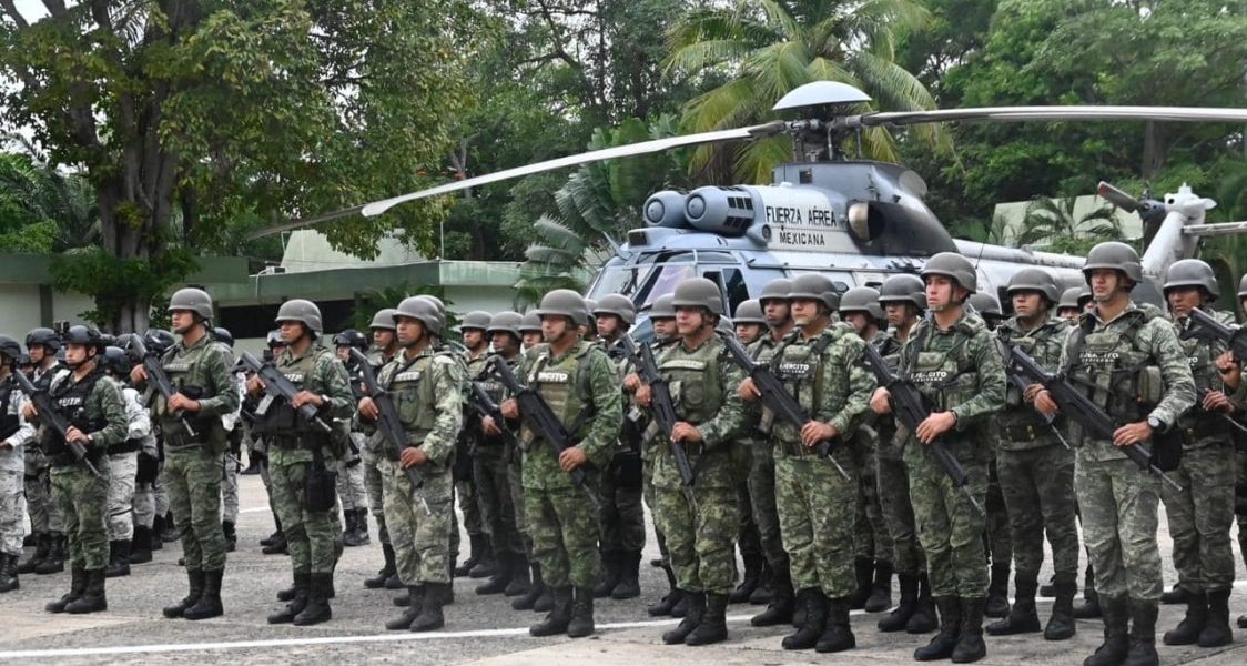 Mandan a mil agentes del ejercito y la guardia nacional a Tabasco tras video del crimen organizado