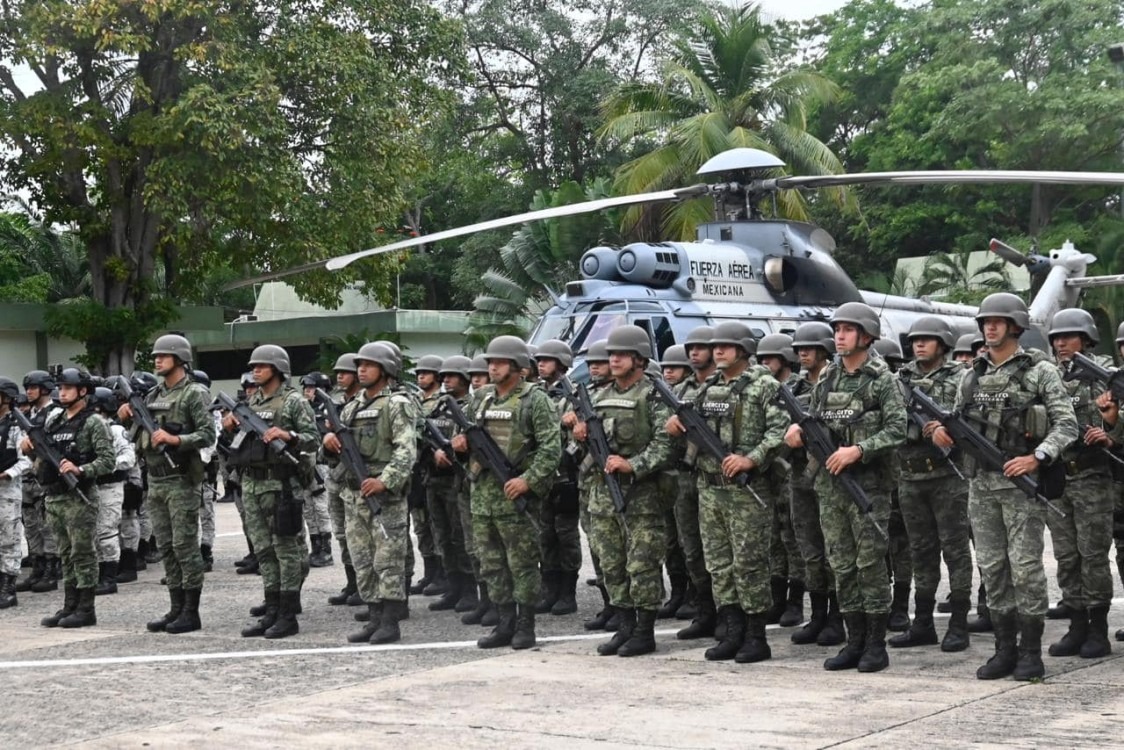 Mandan a mil agentes del ejercito y la guardia nacional a Tabasco tras video del crimen organizado