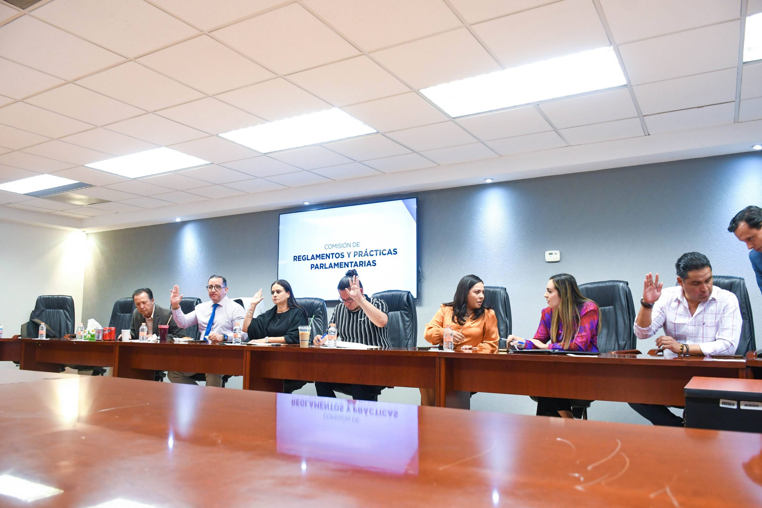 COMISIÓN DE REGLAMENTOS DEL CONGRESO DE AGUASCALIENTES SE APROBÓ LICENCIAS PARA SEPARARSE DEL CARGO DE DOS CONGRESISTAS