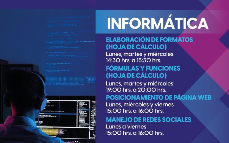 ICTEA OFRECE NUEVOS CURSOS EN LÍNEA