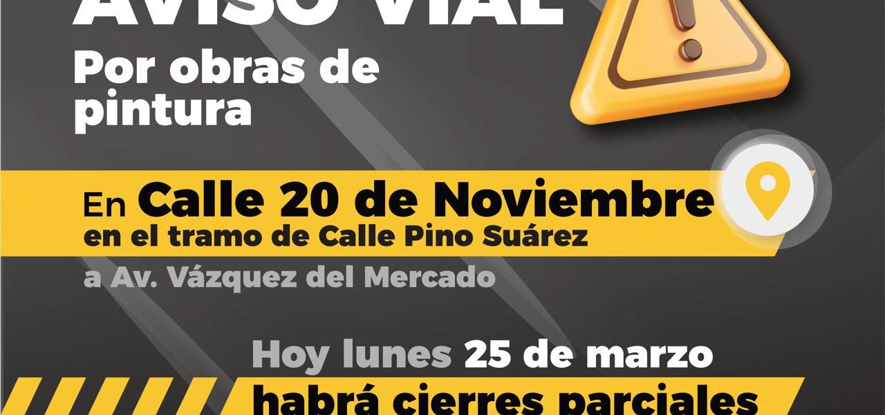 AVISO VIAL
