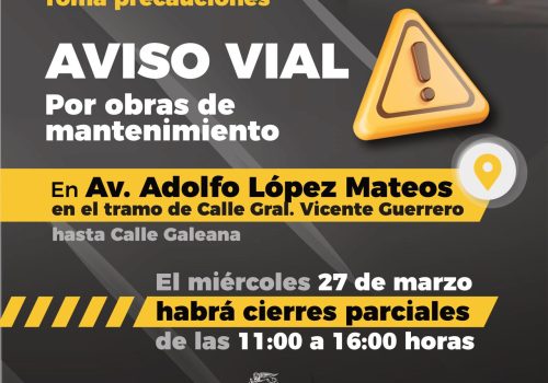 AVISO VIAL