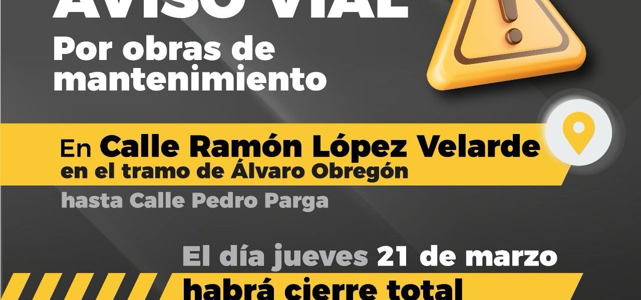 AVISO VIAL