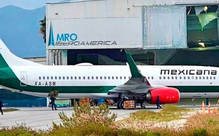 En 160 operaciones, Mexicana de Aviación transportó durante enero a 12,504 pasajeros