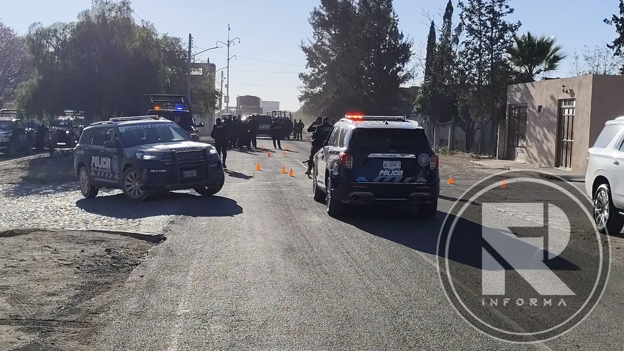 Enfrentamiento a Balazos entre Comando Armado y Policía Estatal en Los Cuervos