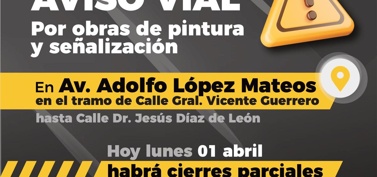 AVISO VIAL
