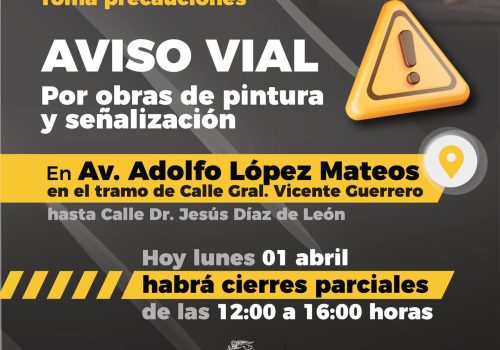 AVISO VIAL
