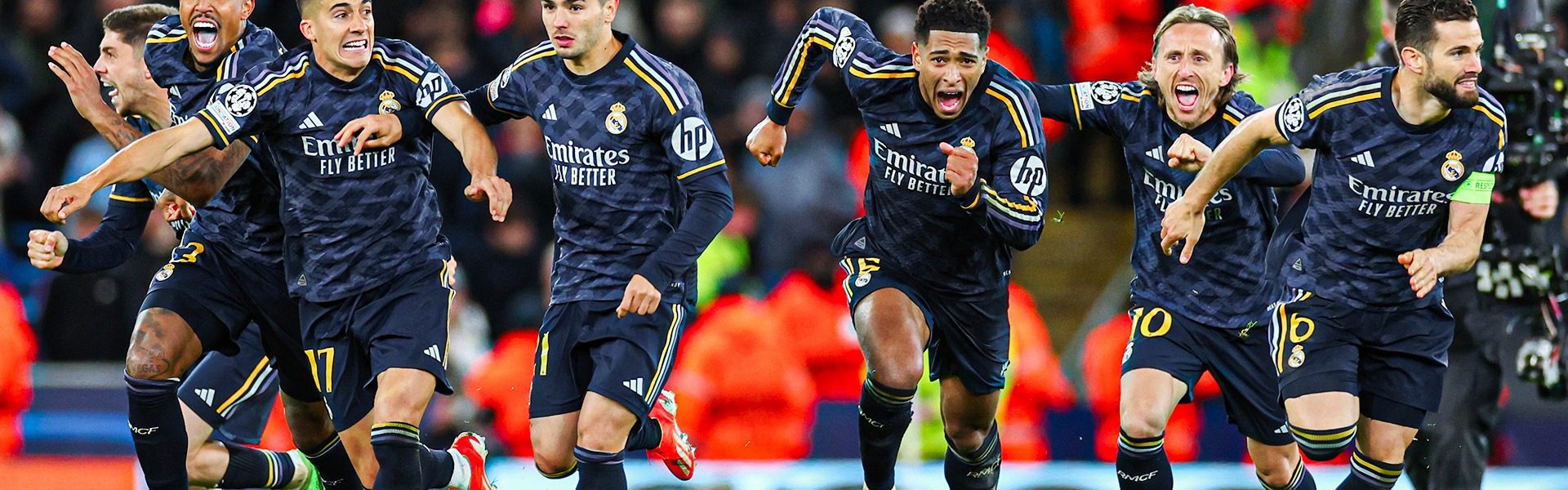 Avanza el Real Madrid al vencer 4-3 al Machester City