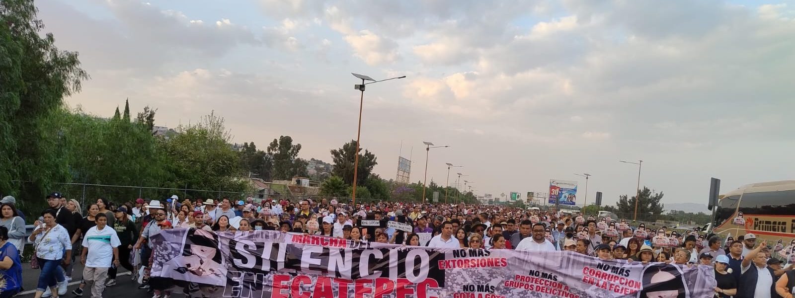 Con marcha, exigen a la fiscalia que investigue y encarcele a los grupos generadores de violencia