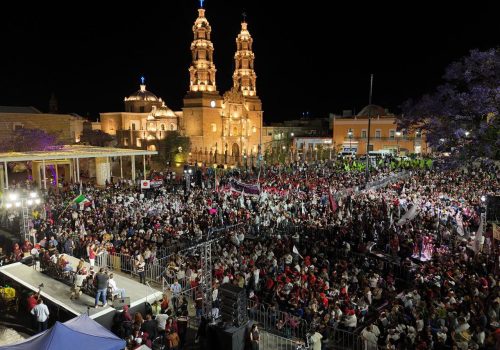 Aguascalientes recibe a Sheinbaum