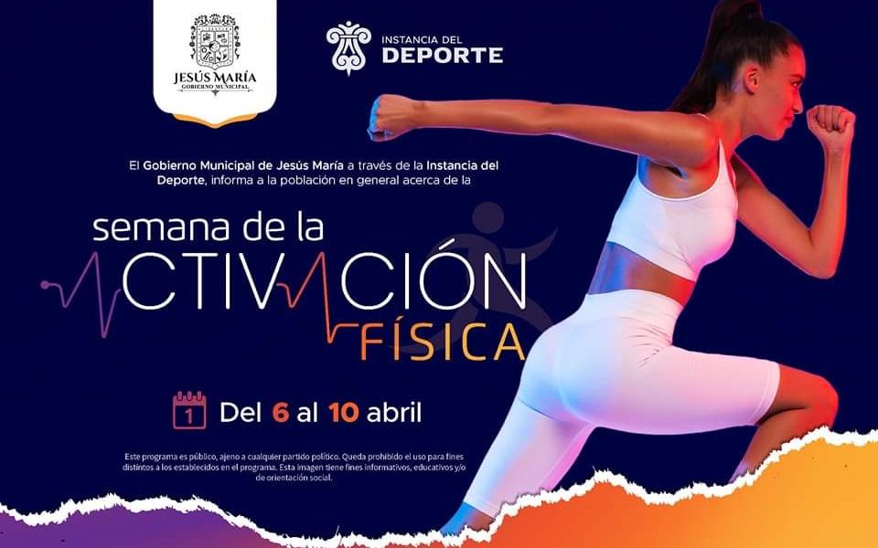 REALIZAN JORNADAS POR LA SALUD Y EL DEPORTE EN JESÚS MARÍA