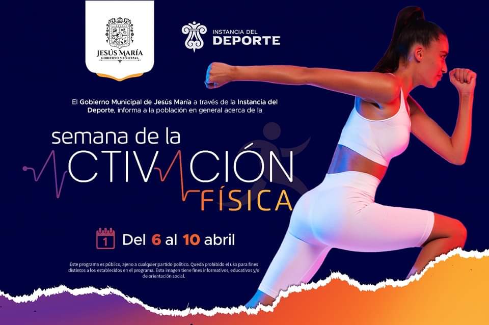 REALIZAN JORNADAS POR LA SALUD Y EL DEPORTE EN JESÚS MARÍA