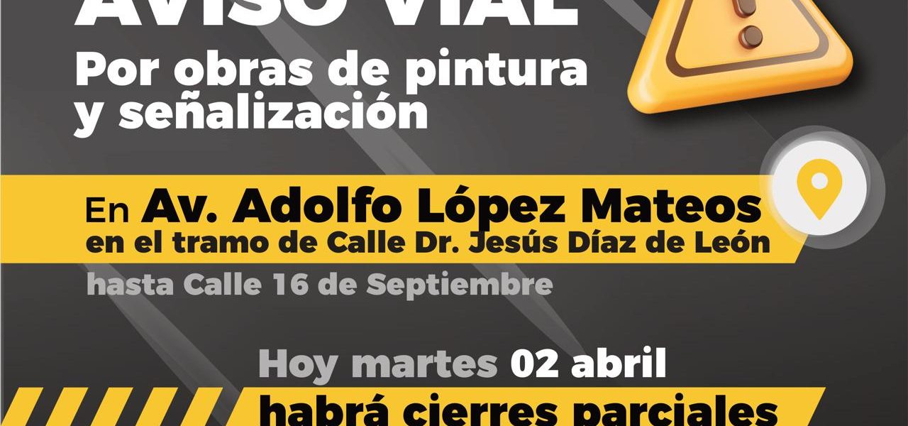 AVISO VIAL