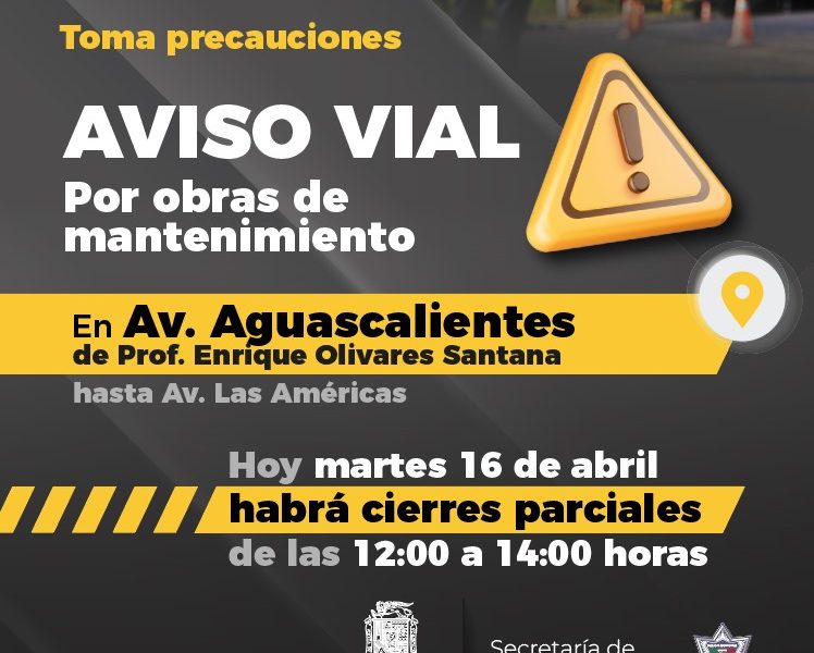 AVISO VIAL