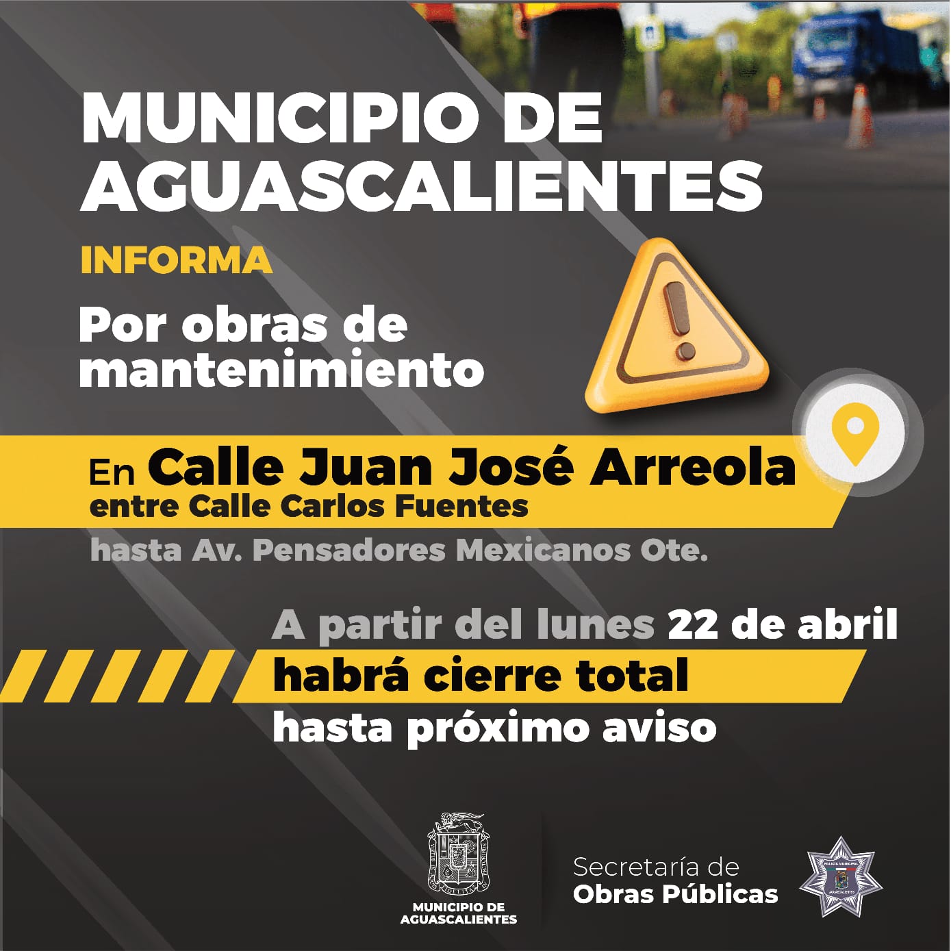 AVISO VIAL