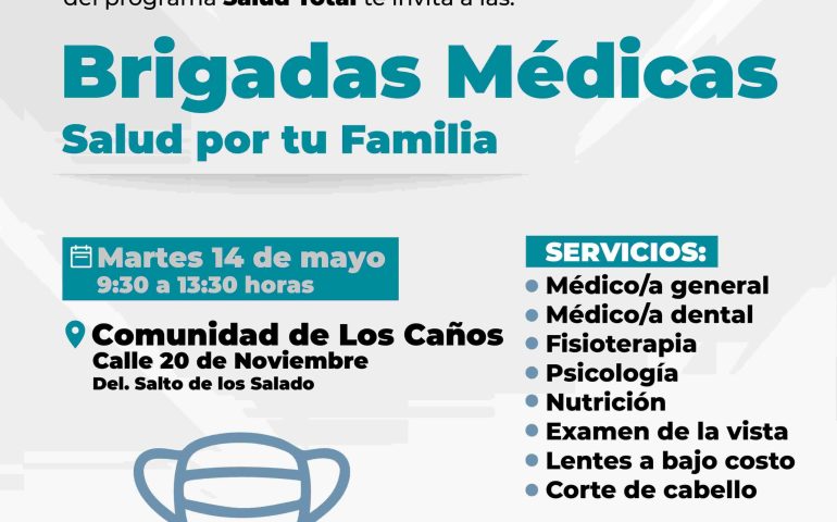 EFECTUARÁ DIF MUNICIPAL BRIGADAS MÉDICAS EN EL ÁREA URBANA Y RURAL DE AGUASCALIENTES