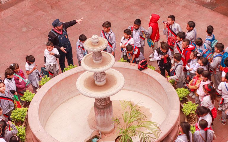 INVITA MUNICIPIO A ESTUDIANTES A VISITAS GUIADAS PARA CONOCER LA HISTORIA DE AGUASCALIENTES