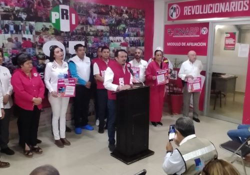 Kendor Macias anuncia que el PRI esta listo para la batalla electoral que se avecina