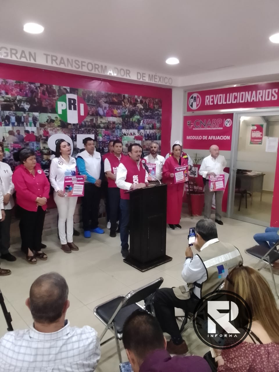 Kendor Macias anuncia que el PRI esta listo para la batalla electoral que se avecina