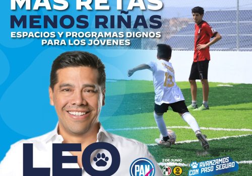 PROMUEVE LEO MONTAÑEZ PRÁCTICA DEPORTIVA Y PROGRAMAS DE PREVENCIÓN PARA JÓVENES DE AGUASCALIENTES