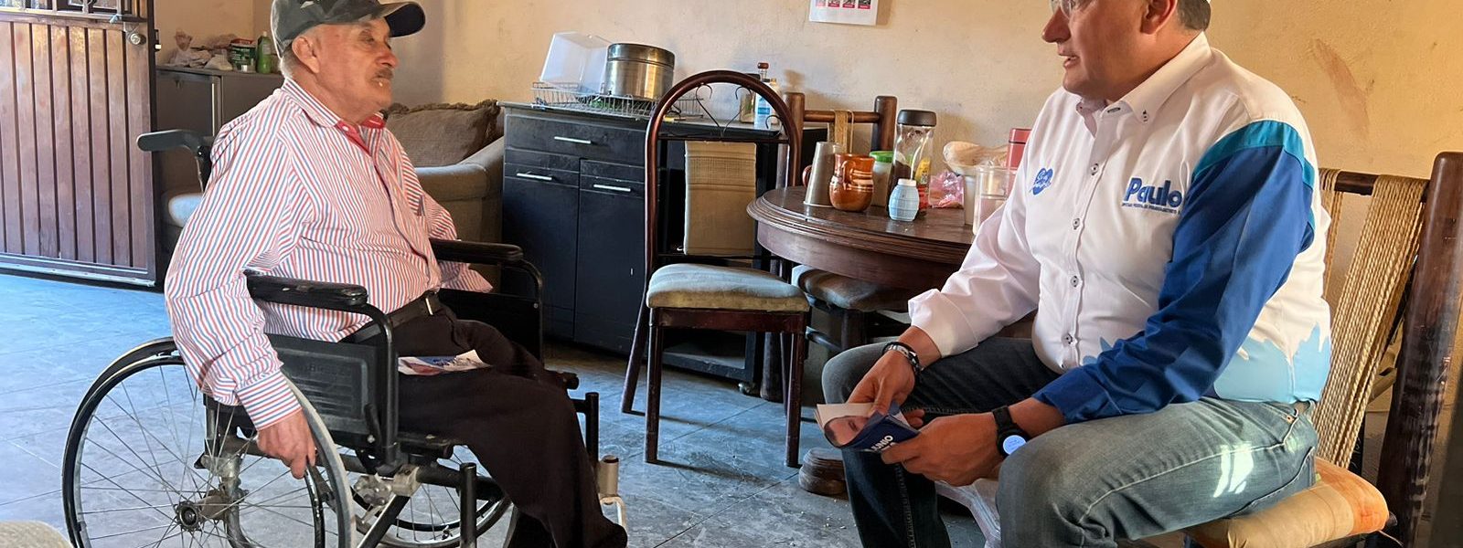 PRESENTÓ PAULO MARTÍNEZ SUS PROPUESTAS PARA PERSONAS CON DISCAPACIDAD