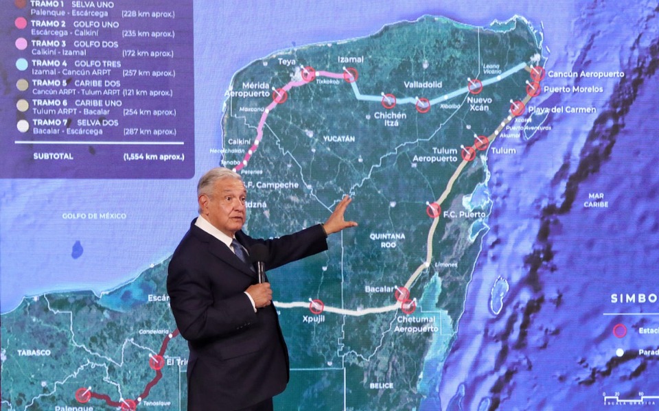 Dan segundo freno legal al tramo 5 del Tren Maya