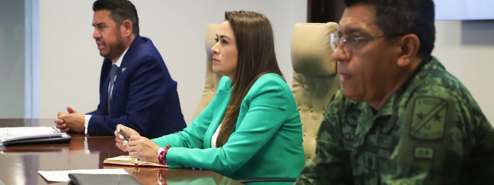 TERE JIMÉNEZ ENCABEZA REUNIÓN PARA AFINAR OPERATIVO DE SEGURIDAD EN LA FNSM 2024