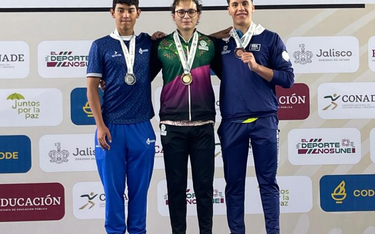 DESTACAN ATLETAS HIDROCÁLIDOS EN LOS NACIONALES CONADE CON 5 MEDALLAS MÁS