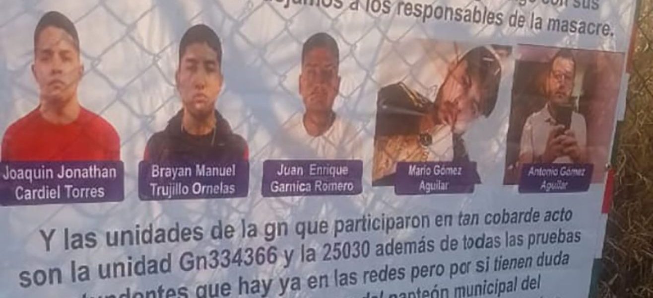 CJNG  se deslinda con narcomantas de la masacre ocurrida en Guanajuato y ofrece recompensa por los asesinos