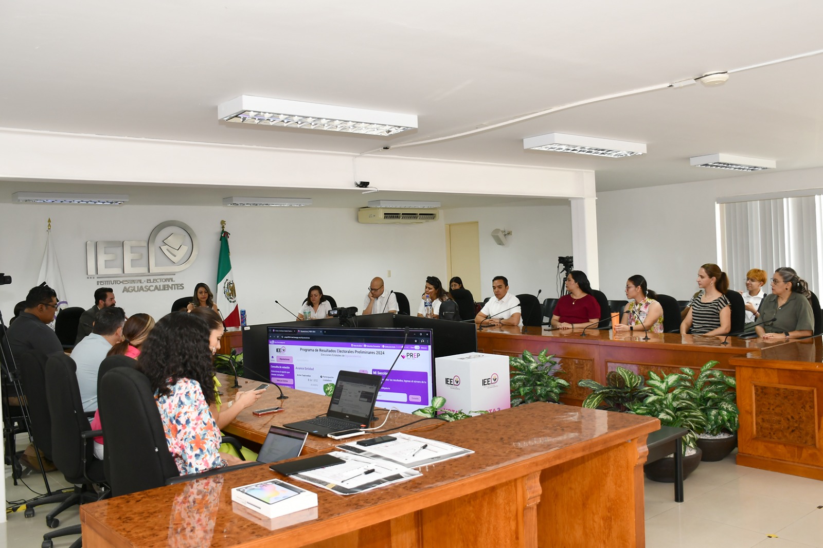 Realiza IEE simulacro final del PREP para elección de Diputaciones Locales y Ayuntamientos