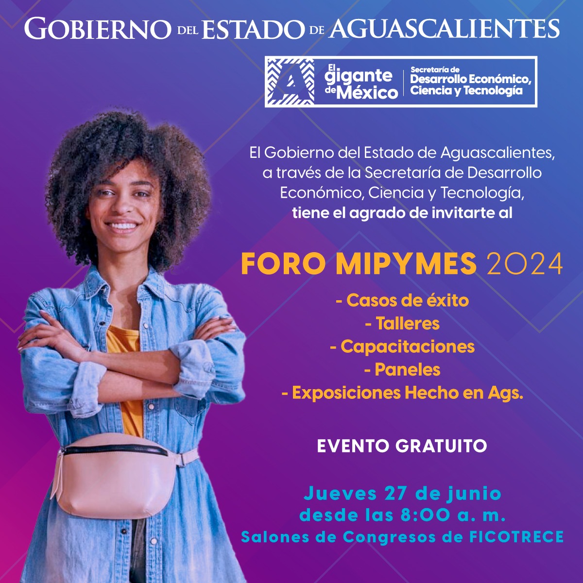 TALLERES GRATUITOS PARA FORTALECER Y HACER CRECER TU NEGOCIO EN EL FORO MIPYMES 2024