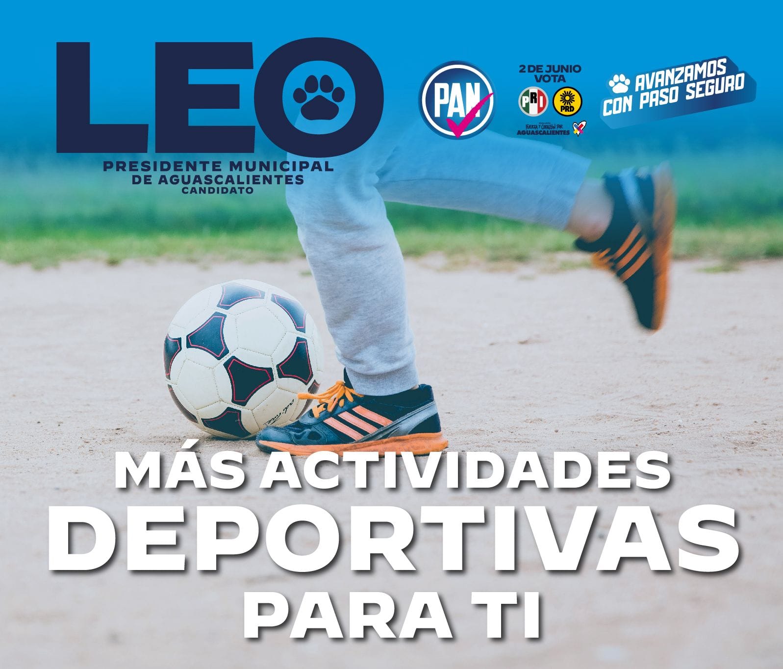 VA LEO MONTAÑEZ POR MÁS ACTIVIDADES DEPORTIVAS EN LAS COLONIAS