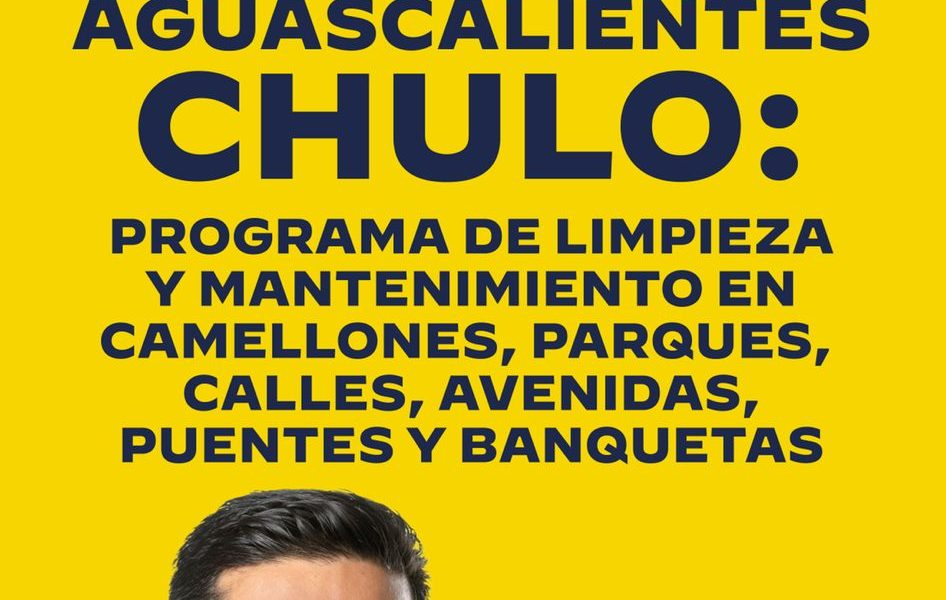 TRABAJAREMOS POR UN AGUASCALIENTES AÚN MÁS CHULO: LEO MONTAÑEZ
