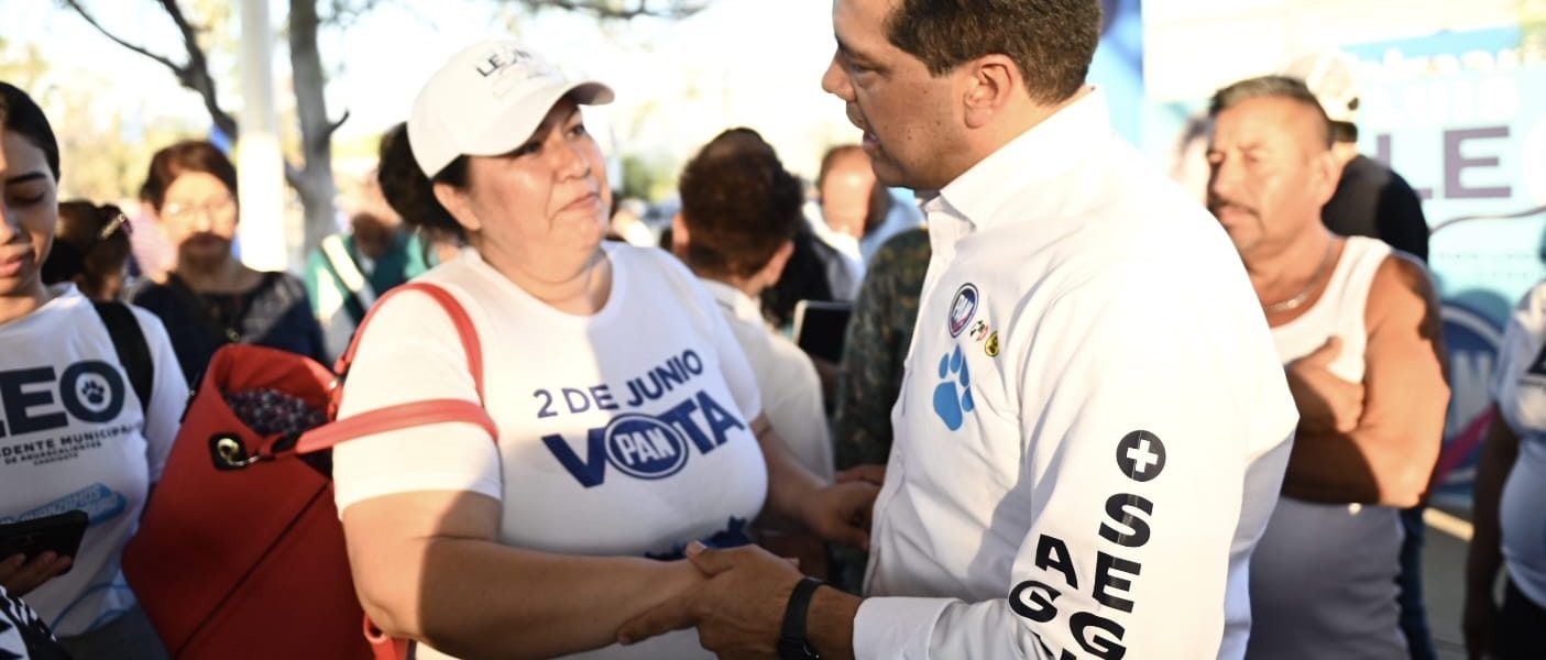 SIGUE LEO MONTAÑEZ RECORRIENDO EL MUNICIPIO DE AGUASCALIENTES