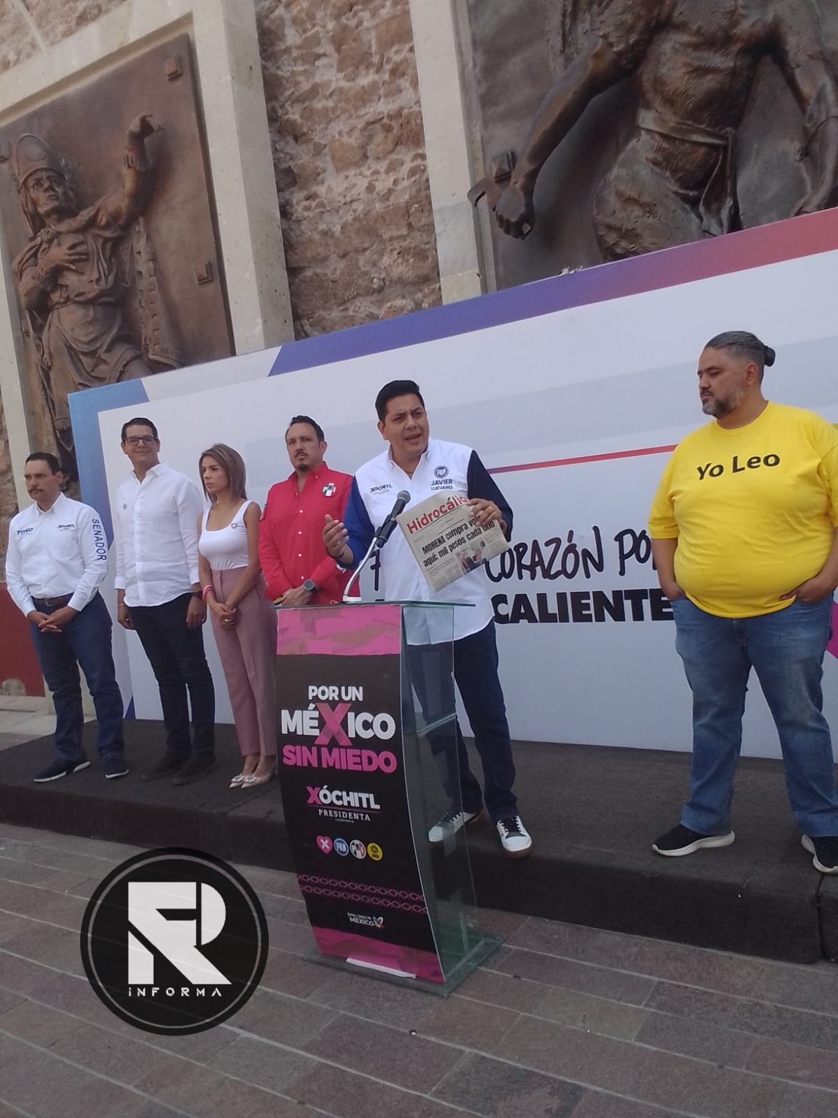 LA COALICIÓN PRI PAN Y PRD ARRASARÁ EL 2 DE JUNIO: QUIQUE GALO